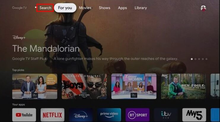 BBC iPlayer on Sony Google TV