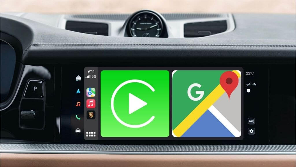 Google Maps on CarPlay