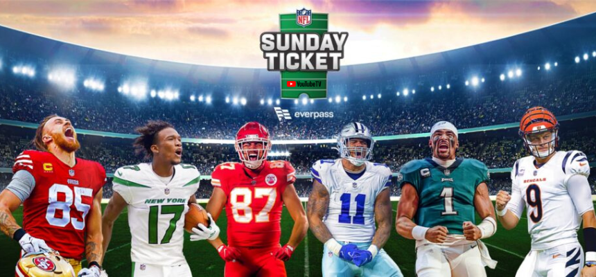 NFL Sunday Ticket on Youtube TV