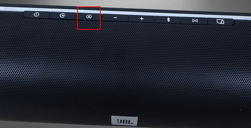 Reset JBL Soundbar - Hold the Virtual Surrorund button