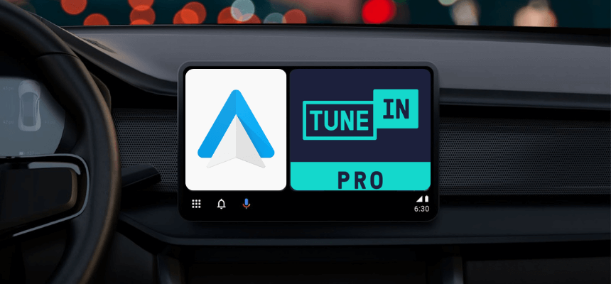 TuneIn Radio on Android Auto