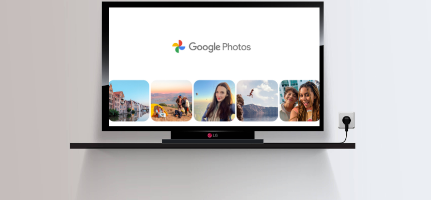 Google Photos on LG TV